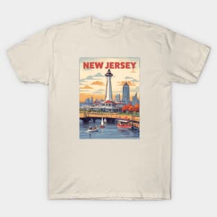 New Jersey Vintage Design T-Shirt